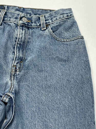 VTG Levis 550 Relaxed Tapered Loose Jeans Misses 6 26x30 Y2K Grunge Baggy 2000s - Picture 9 of 17