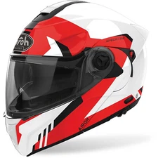 Motorcycle helmet Airoh SPECKTRE CLEVER white red size L white red modular helmet