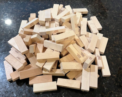Big Pile of Jenga Parts