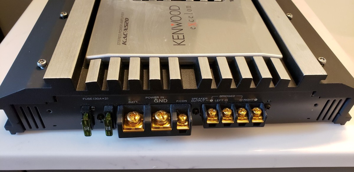 Kenwood kac-x520 old school Excelon # 1 | eBay