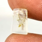 Scenic Dendrite Agate Cushion Cabochon Natural Gemstone 01.80Cts 06mm 09mm. 02mm