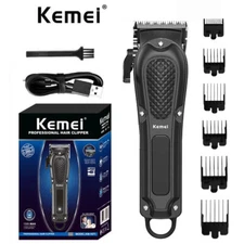 Professional Hair Clippers Cordless Trimmer Kit Men Cutting Machine Barber Salon