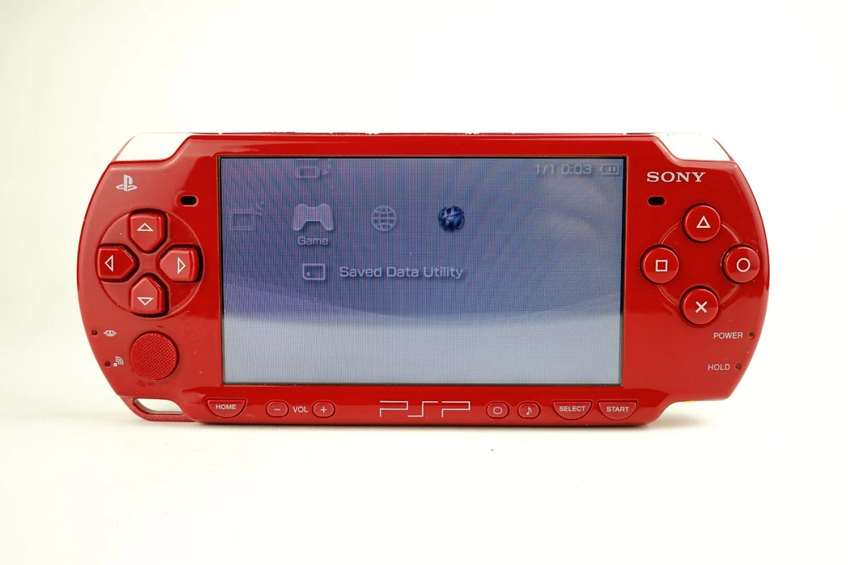 Sony PSP-3000 Red Video Game Consoles for sale - eBay