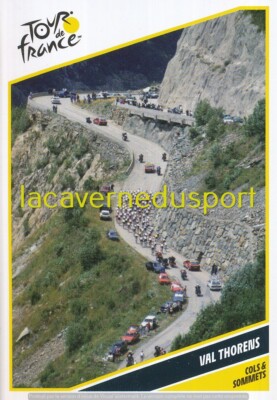 C32 ETAPPE 20 # 27-07-2019 VAL THORENS KARTE PANINI TOUR DE FRANCE 2019
