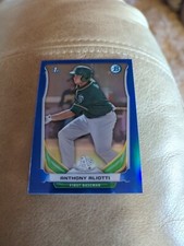 2014 Bowman Prospects Chrome Blue Refractor /250 Anthony Aliotti #BCP77