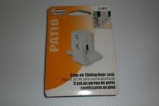 DEFENDER SECURITY U-9877 PATIO STEP-ON SLIDING DOOR LOCK