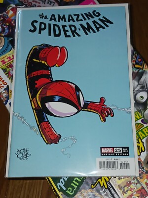 AMAZING SPIDER-MAN # 25 Skottie Young Variant (2023 MARVEL COMICS