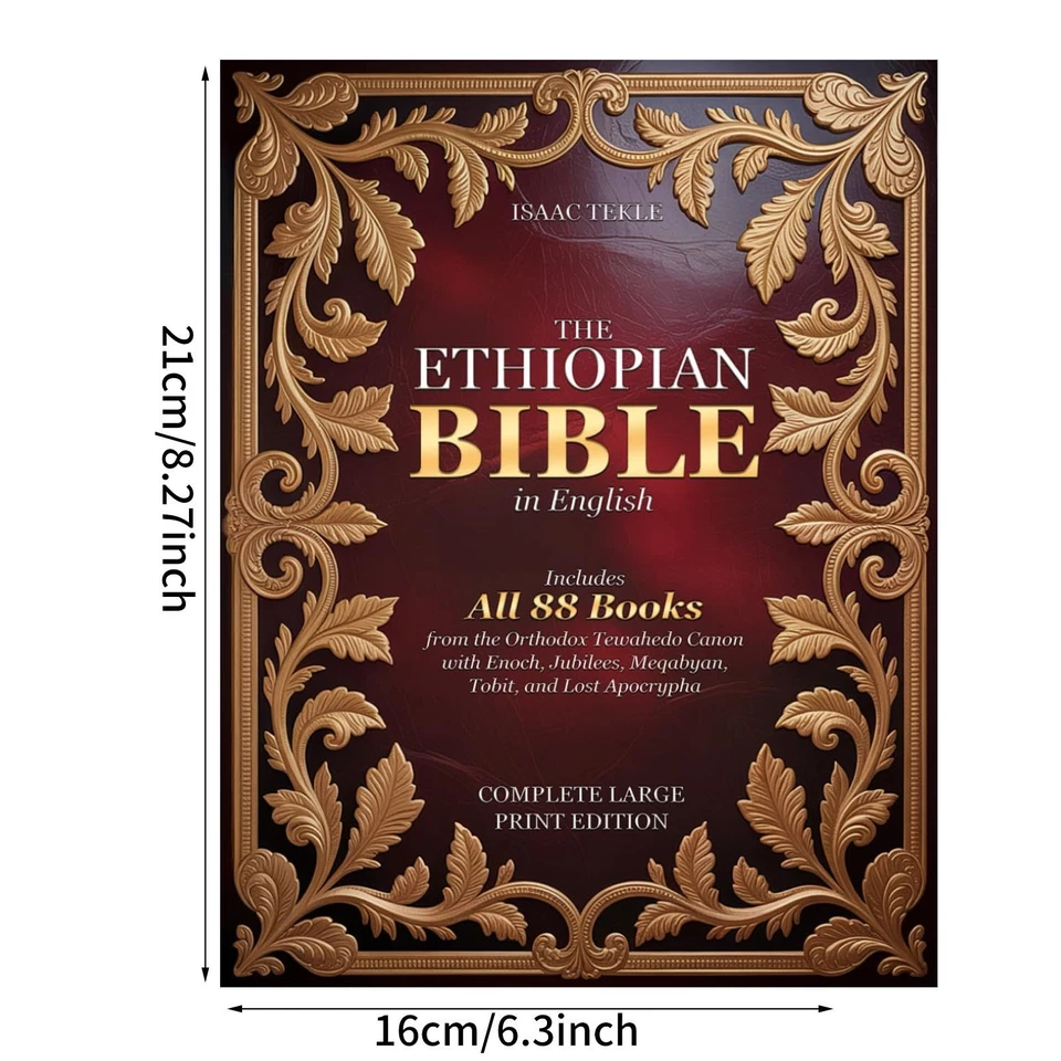 ISAACTEKLE The Ethiopian Bible in English Complete Large Print Ed Paperback - Image 3 of 4