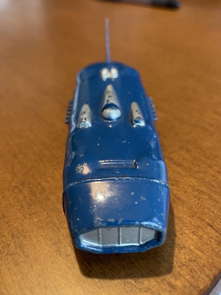 Dinky 23m THUNDERBOLT 1937 Landspeed Record, raro, azul, 1938-1941, excelente estado Foto 3 de 4