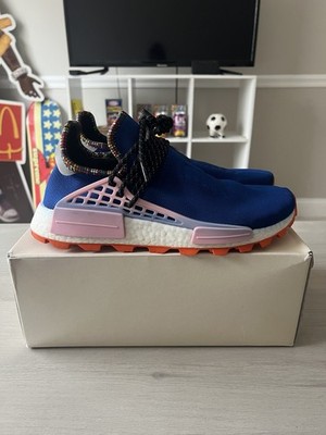 Adidas Men's NMD Human Race Pharrell Inspiration Pack Powder Blue Size 9 EE7579