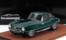 Tecnomodel ALFA ROMEO C2 DISCO VOLANTE COUPE 1973 GREEN WITH SHOWCASE LE35 1/18