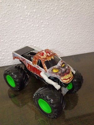 Hot Wheels Zombie Madness Truck Green Rims 1:64 Scale Pre-owned