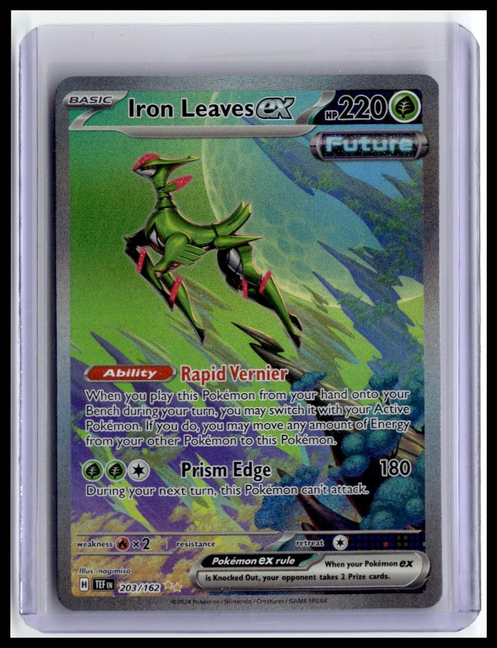 SV05: Temporal Forces #203/162 Iron Leaves ex