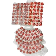 Dept 56 Pepermint Road Curve Stright 10 pc Village Accessories North Pole NEW