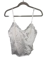 VINTAGE SILKY Nylon Camisole slip top CAMI by Gossard Artemis USA Size 36
