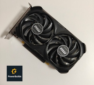 MSI GeForce RTX 4060 Ti Ventus 2X Black 16G OC, 16GB GDDR6 Grafikkarte GPU - Top