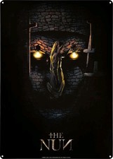 The Nun - Nun with Lanterns Tin Sign - Ikon Collectables