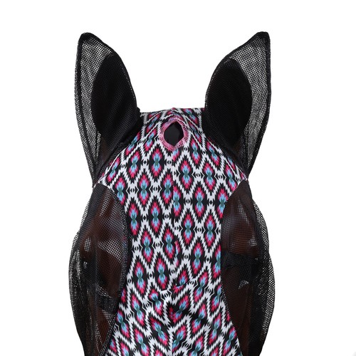 Showman Neon Navajo Lycra Fliegenmaske - Bild 2 von 2