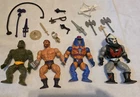 Lot Of 4 HE-MAN MOTU MASTERS OF THE UNIVERSE Action Figures Vintage 1980’s Toys