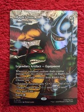 Raph's Jitte - Umezawa's Jitte (Borderless) Teenage Mutant Ninja Turtles Foil