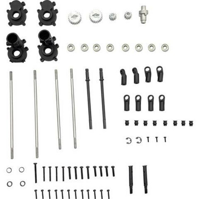 Reely RE-7068330 Ersatzteil Portalachse Hinten für 1:10 Crawler Free Men Pro Set