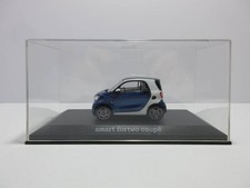 1/43 Mercedes-Benz Smart Fortwo Coupe Dealer Special Order Minicar Blue x White