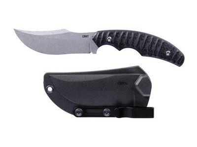 CRKT Messer Burrower Black Micarta D2 Stahl Outdoormesser by Kaila Cumings