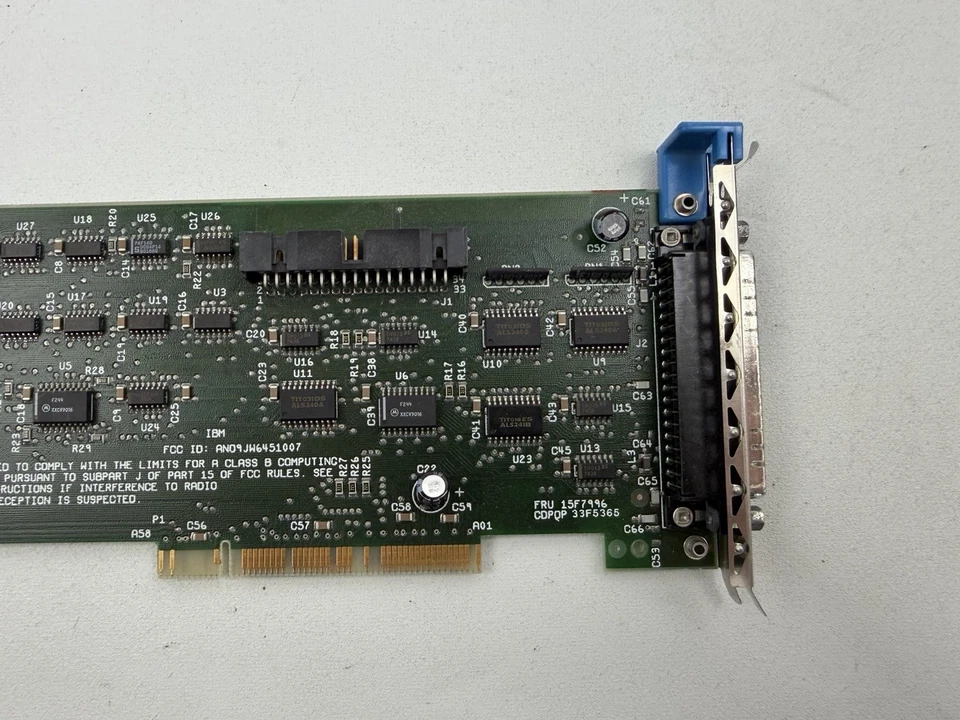 Vintage IBM PS/2 15F7996 33F5365 Microchannel Diskette Floppy Drive Adapter - Image 3 of 4