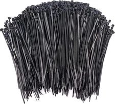 1000 Pcs Zip Ties, 6 Inch Self-Locking Nylon Cable Ties, Premium Heavy Duty