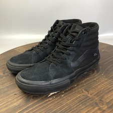 Vans Sk8-Hi Shoes Mens Size 9.5 Black Suede H...