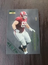 2021 Wild Card Matte Football Blue # MBC-45 Landon Dickerson RC Serial # 13/30