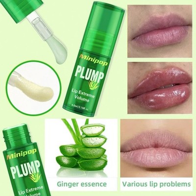 Lip Plumper Oil Gloss für vollere Lippen macht Lippen weich und reduziert gleichzeitig Falten