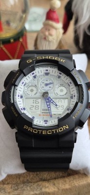Casio G-Shock GA-100A-7A Armbanduhr Herren Digitaluhr