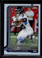 2025 HL-P02 Topps Chrome Kale Mullings Rookie Auto Refractor /499 #RA-KMU Titans