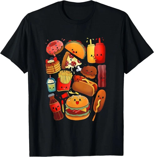 Funny Fast Food - Shirt Men - product listing photo