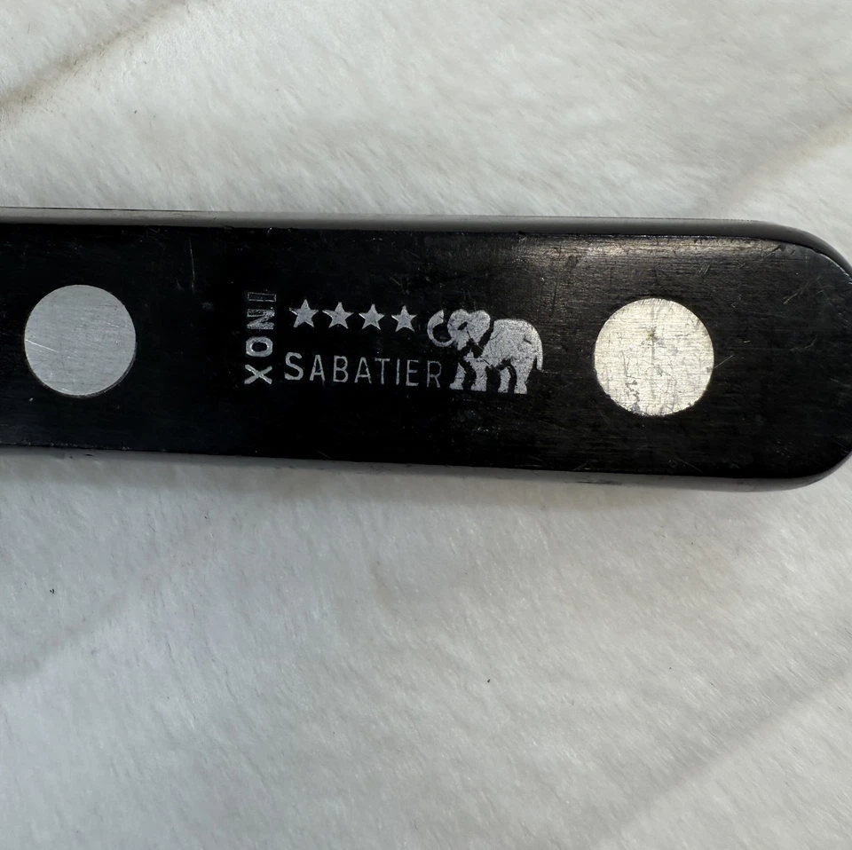 Cuchillo espátula elefante Sabatier vintage Francia acero inoxidable ROWOCO 5 estrellas Foto 2 de 4
