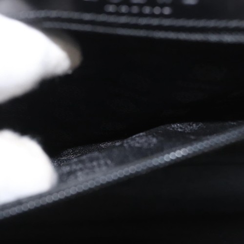 LOEWE Business Bag Leather Black Silver Auth BAZ025 - 第 23/24 張圖片