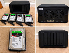Synology DiskStation DS1621+ 6-Bay NAS 16TB HDD Ethernet USB 3.0 Hot Plug Black