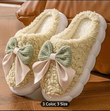 Scarpe Antiscivolo Peluche Cotone Donna Ciabatte Cotone Per Autunno Inverno