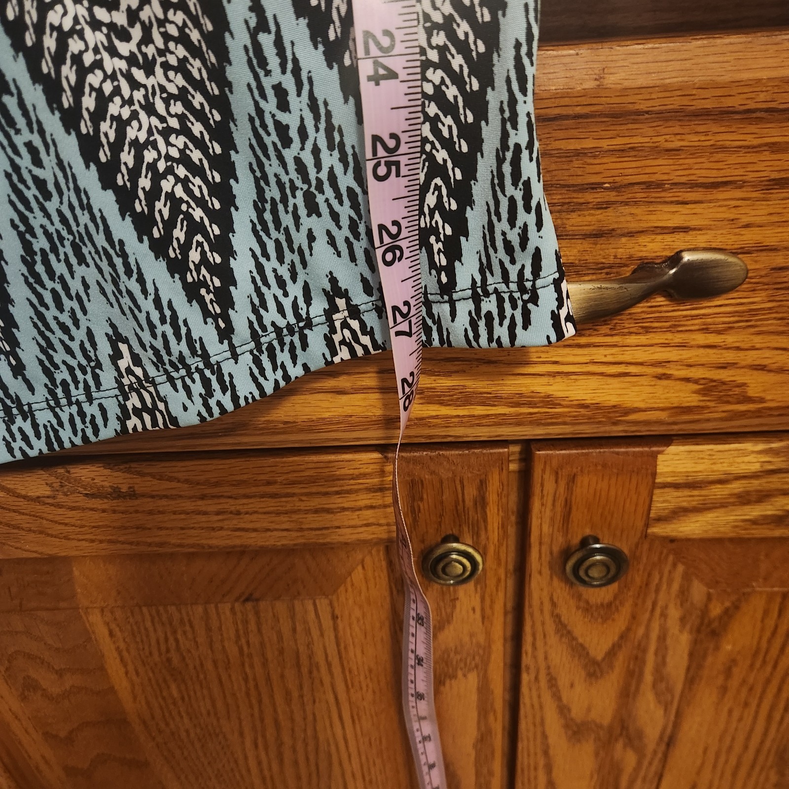 Perceptions Black/ Gray/teal Patterned Cardigan D… - image 5