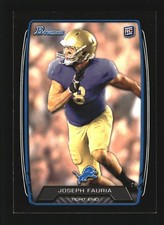Joseph Fauria 2013 Bowman Black #184 RC