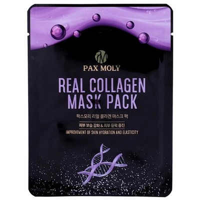 PAX MOLY - Pflegende und straffende Sheet Mask mit Kollagen, 25ml