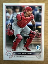 2022 Topps 1st Edition Yadier Molina #205 Cardinals
