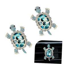 Turtle Car Accessories Cute Turtle Air Fresheners 0.02 Ounce Pack Of 2 Blue Turtle Car Accessories Cute Turtle Air Fresheners 0.02 Ounce Pack Of 2 Blue