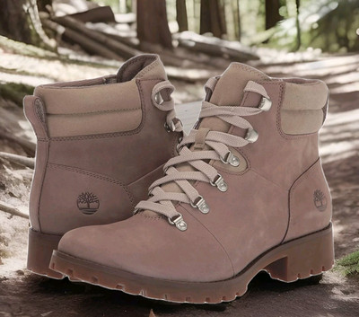 Timberland Women's Ellendale Mid Lace-Up Full Grain Hiker Boots