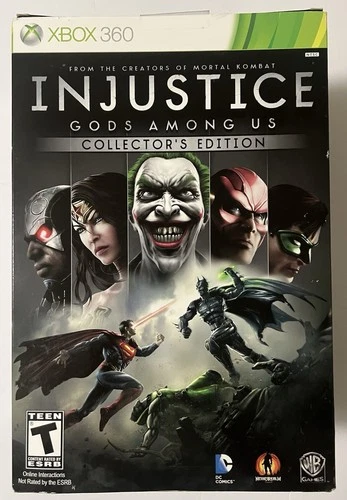 Injustice: Gods Among Us Collector's Edition Microsoft Xbox 360 New Sealed