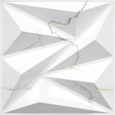 33 Pack 3D Diamond Textured Wall Panels for Elegant Home Decor