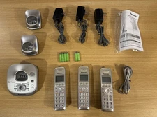 Panasonic KX-TG4021 DECT 6.0 Digital Answering With 3 Handsets