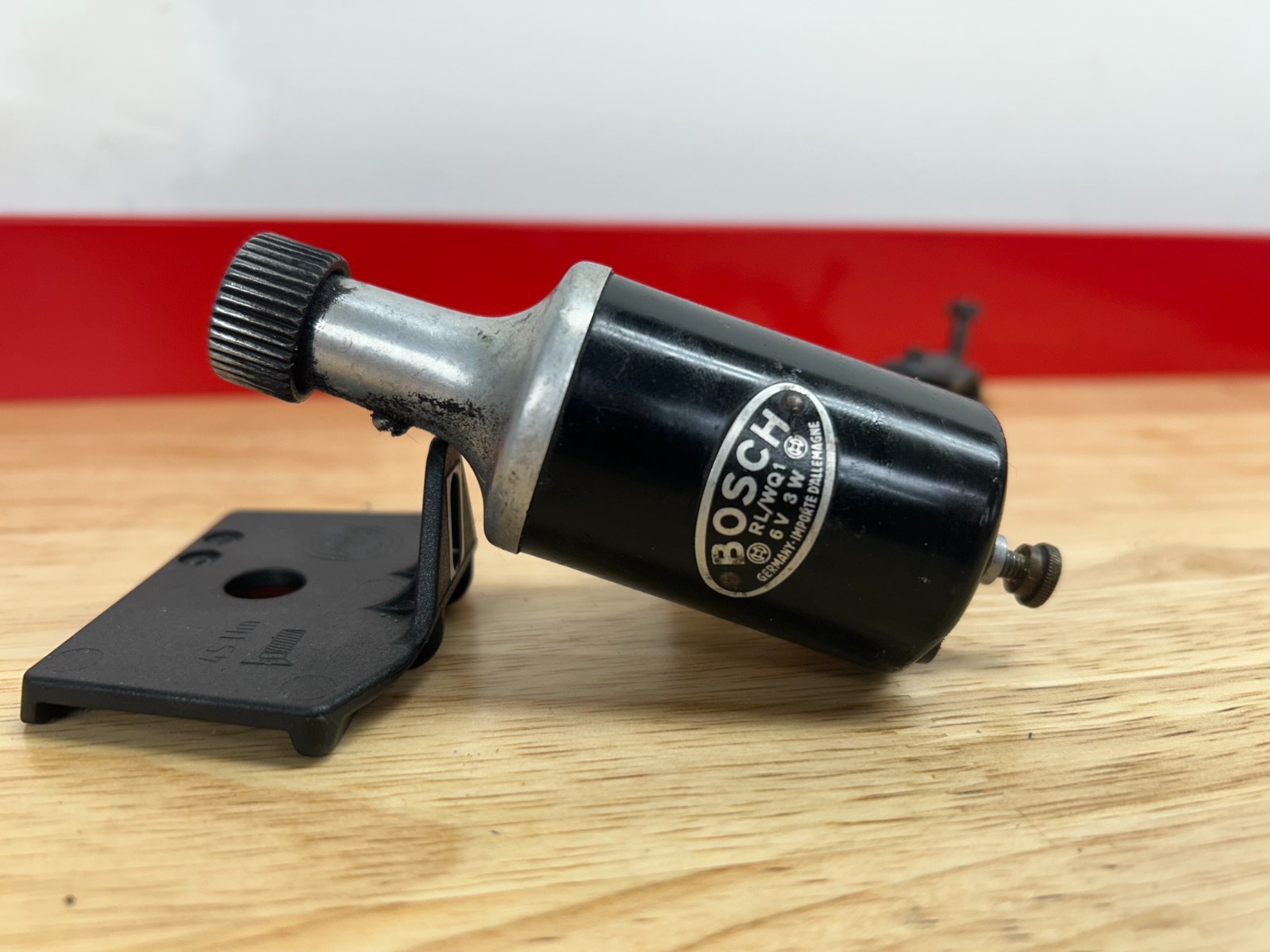 (Used) Vintage Bosch Bicycle Dynamo Generator 6V 3W with Bracket/ WITH OILER! (40.00 USD)