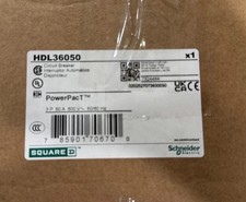 Square D PowerPact HDL36050 600VAC 50A Molded Case Circuit Breaker New In Box
